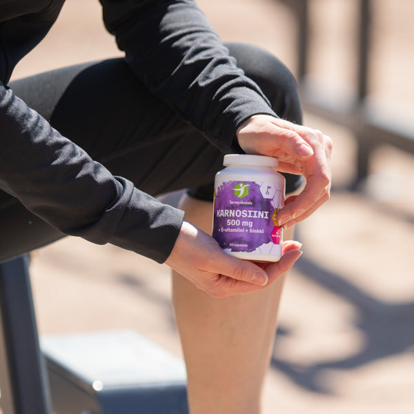 Karnosiini + E-vitamiini + Sinkki