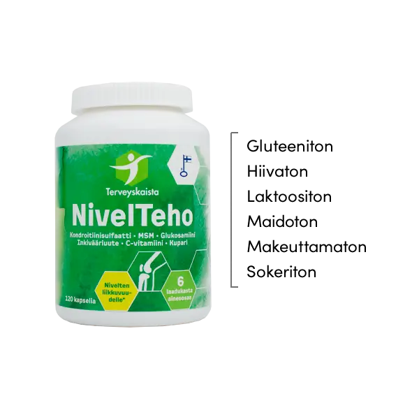 NivelTeho 120 kaps. 3 kpl PAKETTITARJOUS!