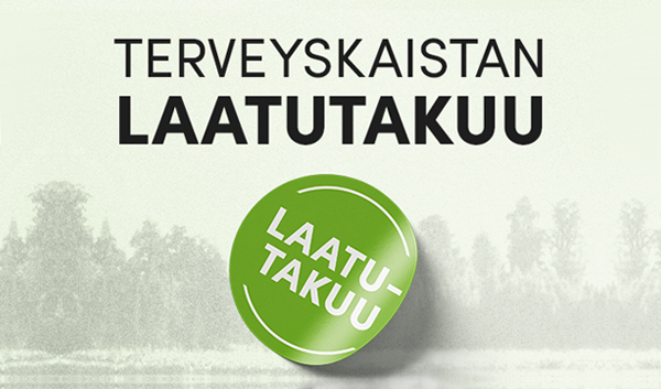 Meidän lupauksemme – Vain parasta hyvinvoinnillesi