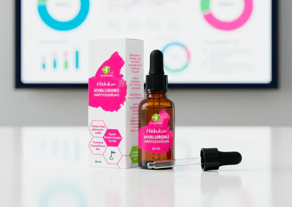 Hehku Hyalyronihapposeerumi käyttäjätutkimus
