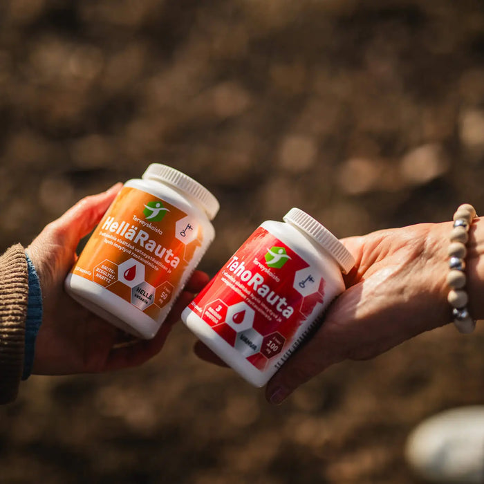 Vahva ja vatsaystävällinen rautavalmiste