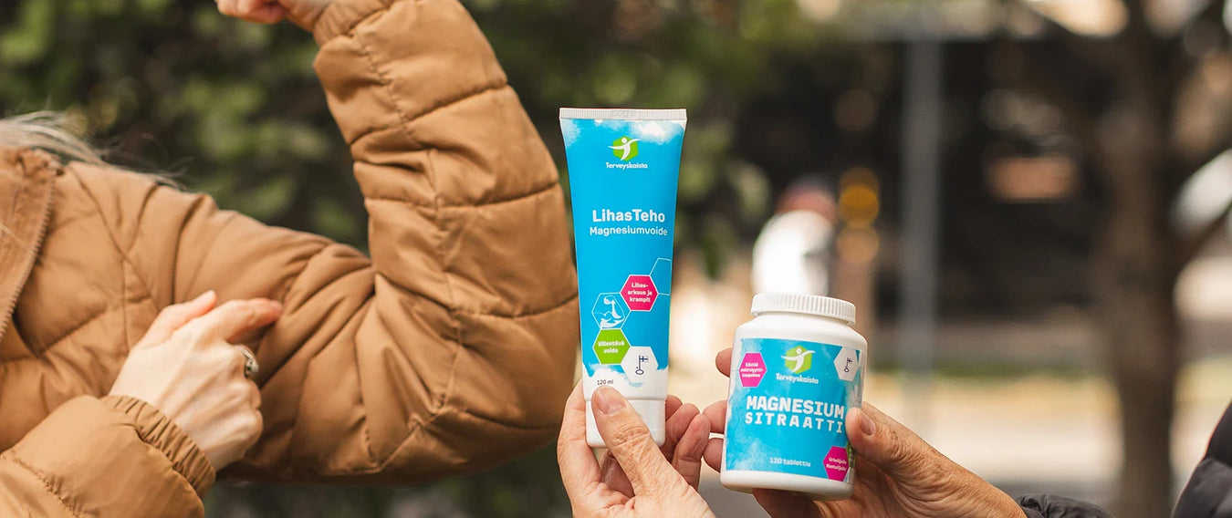 Lihasten ja nivelten hoitotuotteet