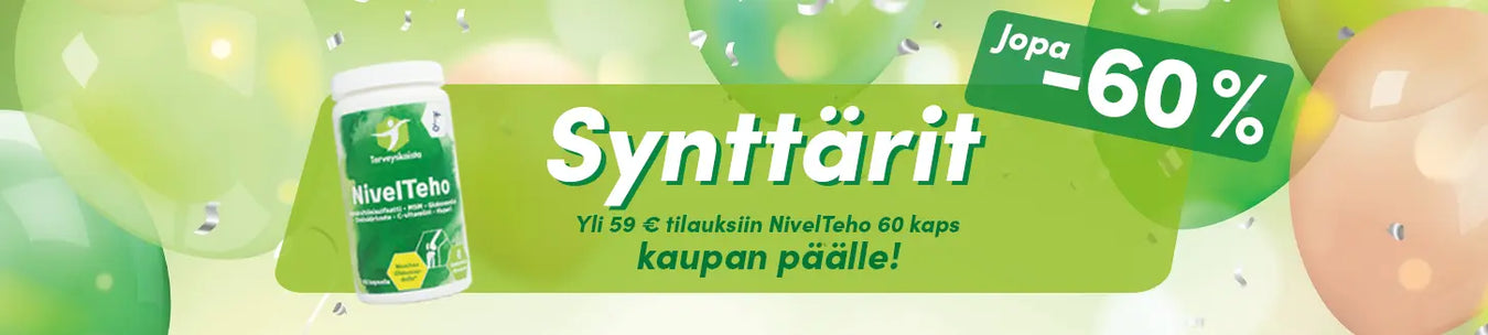 synttäri alennukset ja tarjoukset