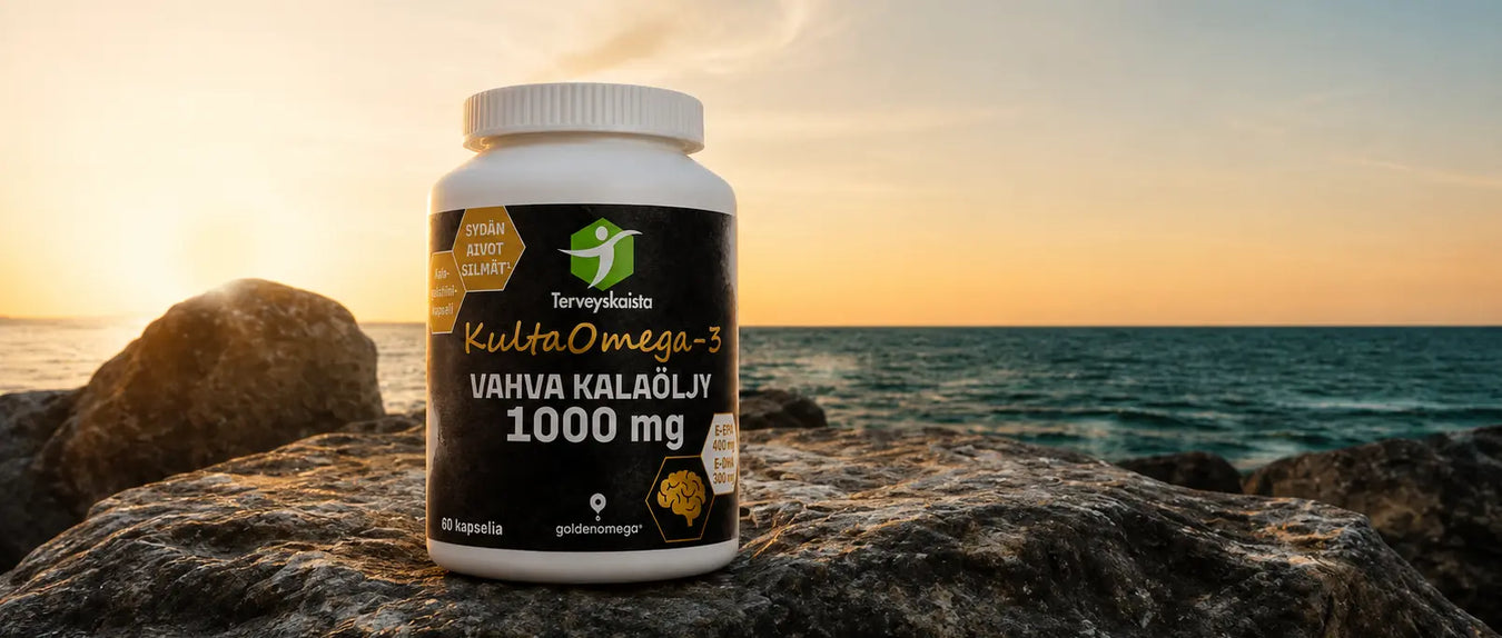 Kalaöljy ja Omega-3 – Laadukkaat omega-3-valmisteet päivittäiseen käyttöön