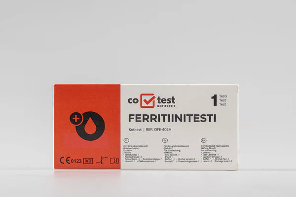 Ferritiinitesti 3 kpl PAKETTITARJOUS!