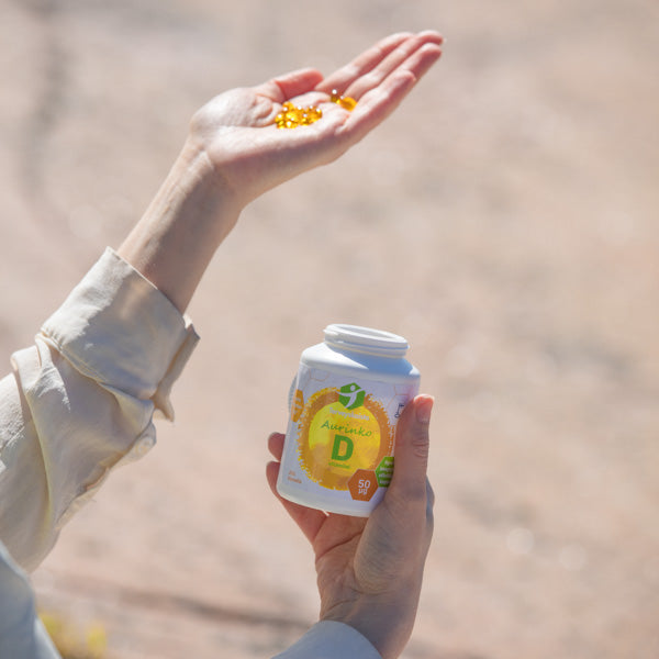 D-vitamiinitason tukipaketti (50 µg)