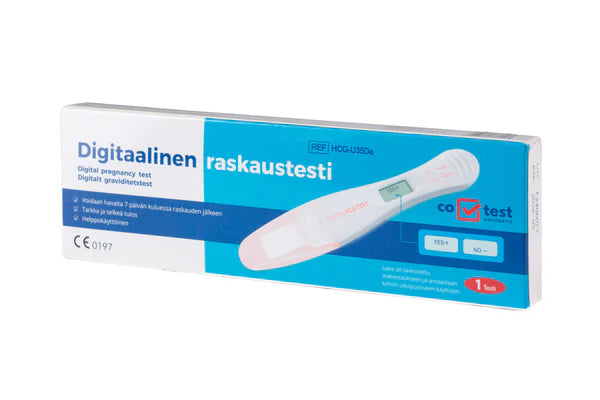 Digitaalinen raskaustesti 3 kpl PAKETTITARJOUS!