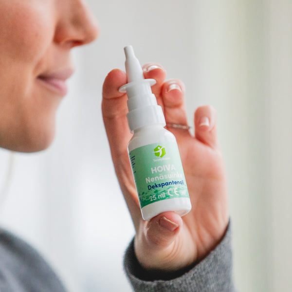 Terveyskaista HOIVA® Dekspantenoli Nenäsuihke 25 ml