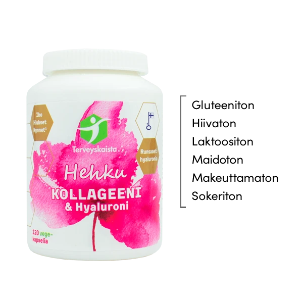 HEHKU Kollageeni & Hyaluroni 3 kpl TARJOUS