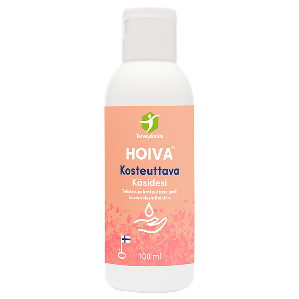 Terveyskaista HOIVA® Kosteuttava Käsidesi 100 ml