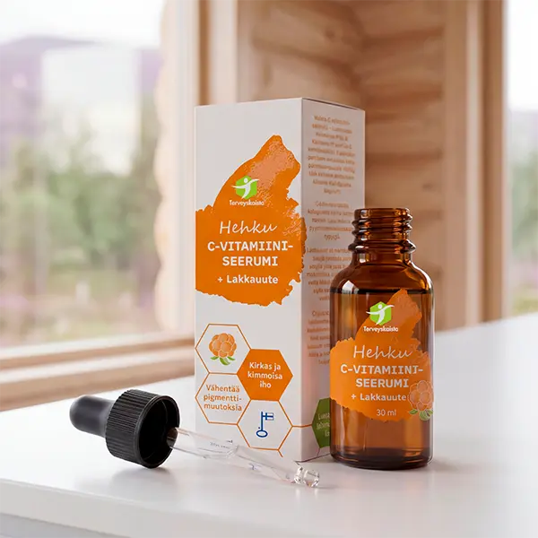 Hehku C-vitamiiniseerumi + Lakkauute 30 ml 3 kpl PAKETTITARJOUS!