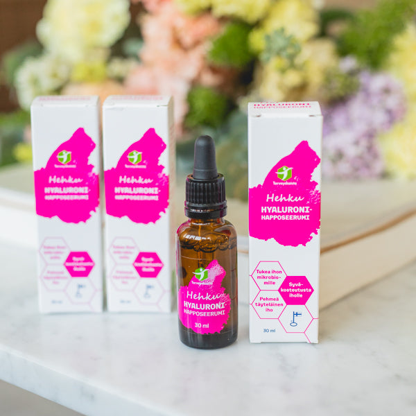 Hehku Hyaluronihapposeerumi 30 ml 3 kpl PAKETTITARJOUS!