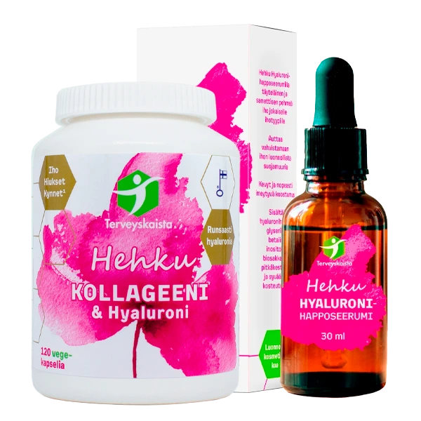 Hyaluroni-tehopaketti iholle