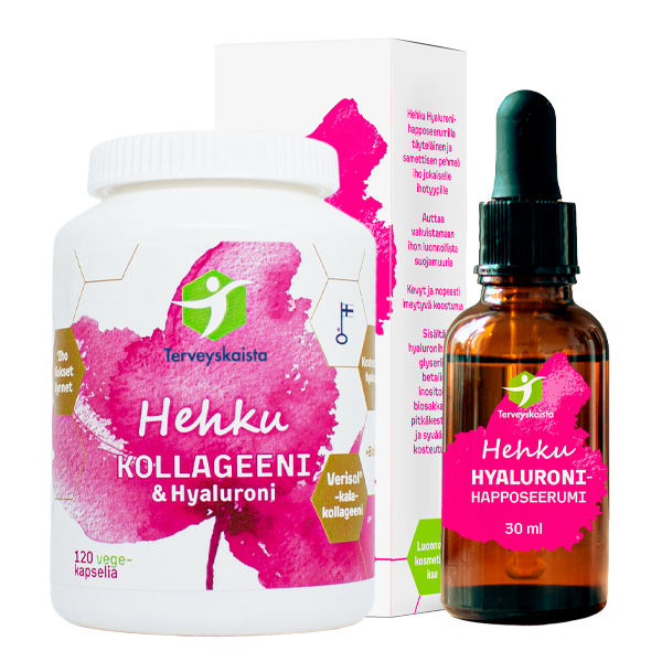 Hyaluroni-tehopaketti iholle