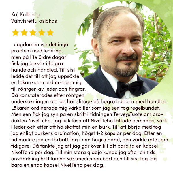 NivelTeho 120 kaps. 3 kpl PAKETTITARJOUS!