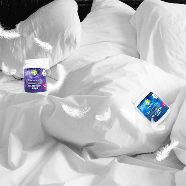 SininenUni melatoniini 1,9 mg, pitkävaikutteinen