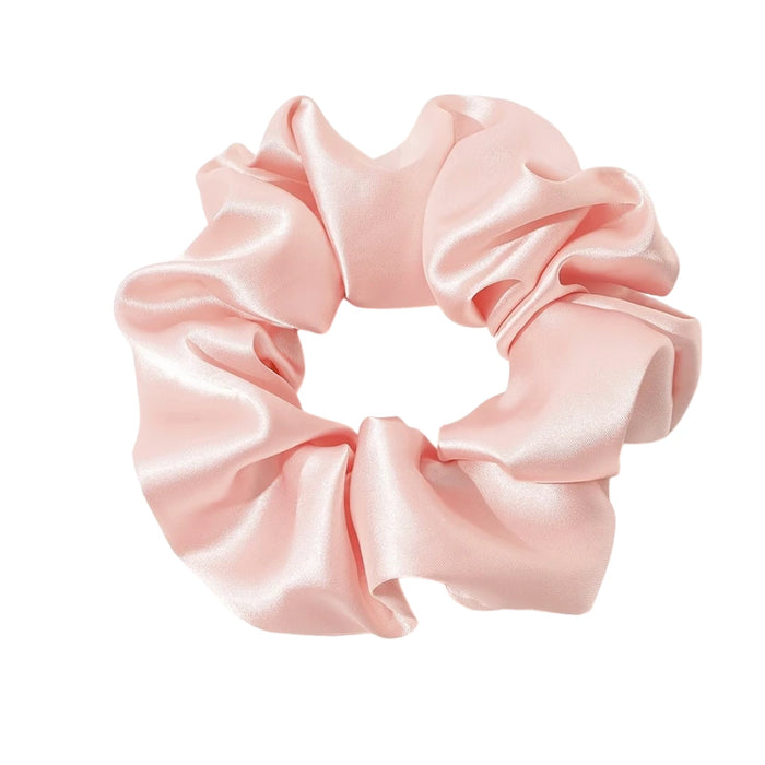 Scrunchie-hiusdonitsi, vaaleanpunainen