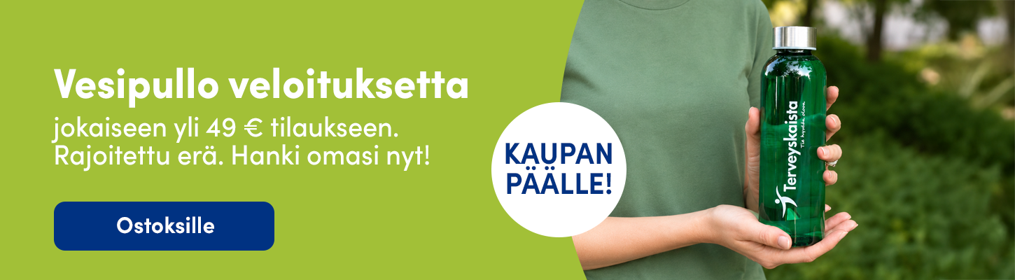 Juomapullo kaupan päälle