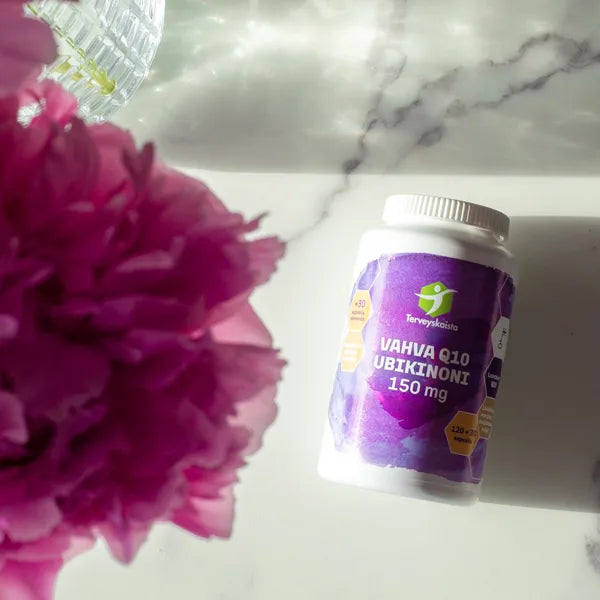 Ubikinoni 150 mg (150 kaps.) 3 kpl PAKETTITARJOUS!