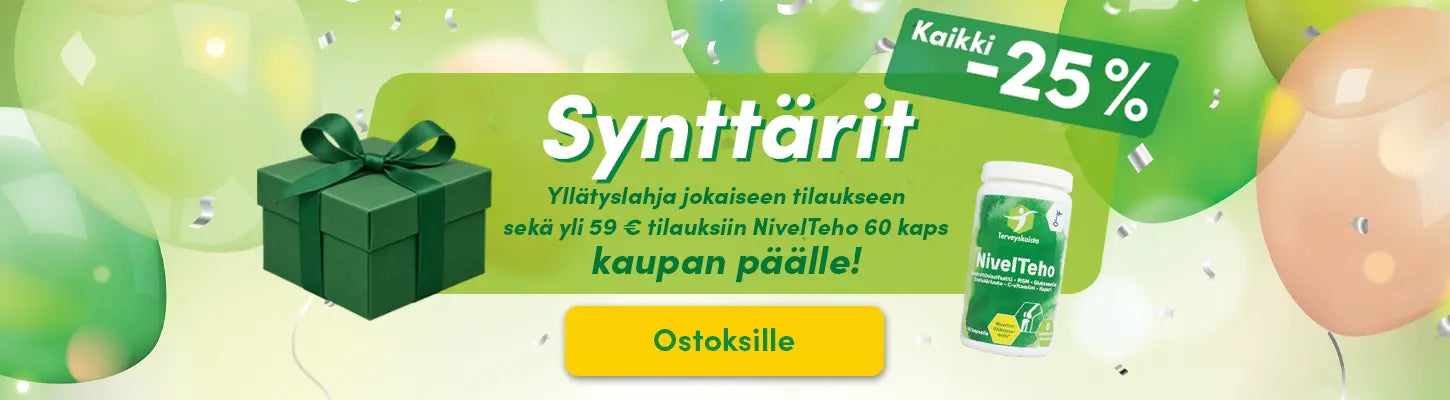 Synttärit loppukiri 2026