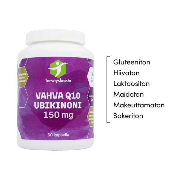 Ubikinoni 150 mg 3 kpl PAKETTITARJOUS!