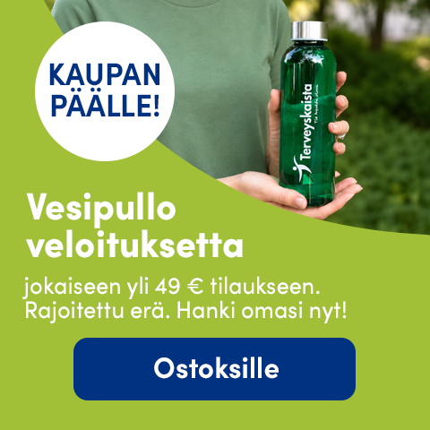 Juomapullo kaupan päälle
